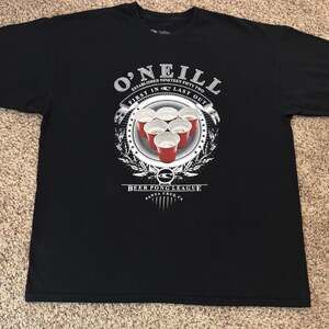 O'Neill Men's Beer Pong League Santa Cruz Graphic T-Shirt XL